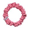Saténová scrunchie gumička do vlasů - Lipstick Pink