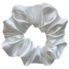 Slonová kost - Saténová Scrunchie gumička