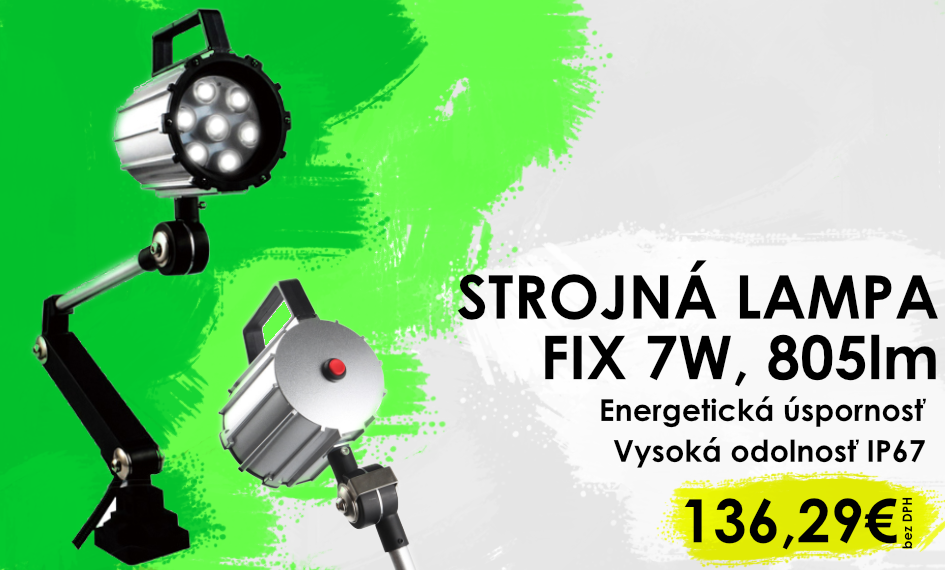 Strojní lampa FIX
