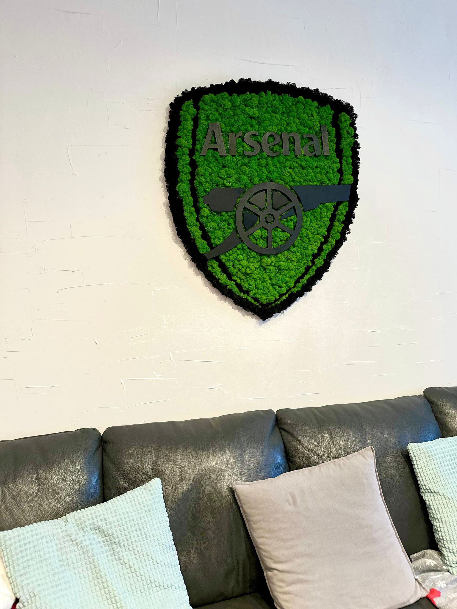 Mechové fotbalové logo Arsenal