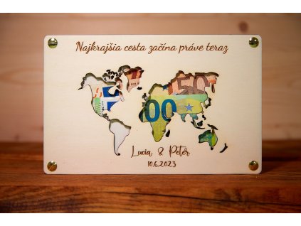 Svadobná obálka: Najkrajšia cesta začína teraz