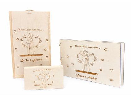 Darčekový svadobný set