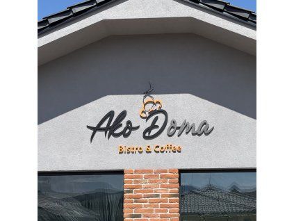 3D logo na fasádu