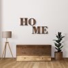 Drevený napis na stenu - HOME