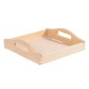 Drevená tácka - štvorec