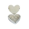 Krabička na obrúčky z dreva - srdce