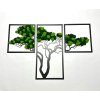 Machový obraz - strom TRIO