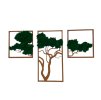 Machový obraz - strom TRIO