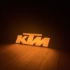 Lightbox home workplace decoration | KTM logo
