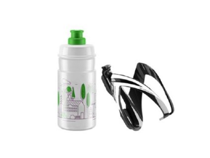 Flaša s košíkom set CEO zelená