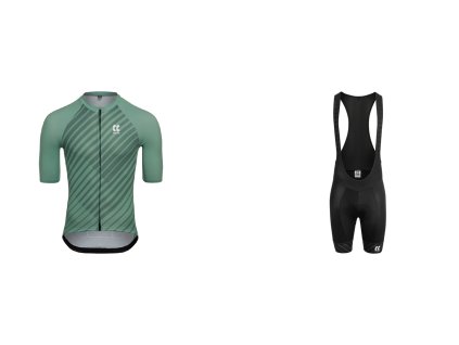 macobike set kratke nohavice dres kalas čierny set motion macobike
