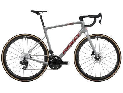 Ridley Grifn Sram Force AXS Battleship Grey/Candy Red Metallic
