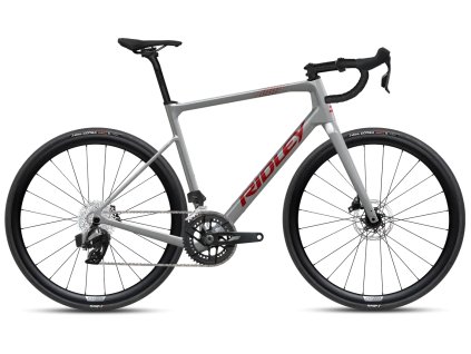 Ridley Grifn Sram Rival AXS Battleship Grey/Candy Red Metallic
