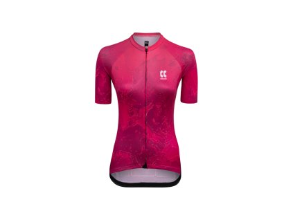 dámsky krátky berry red