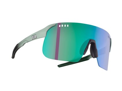 Okuliare SKY 2.0 AIR, rámček SALVIA BLACK MATT, sklá MIRROR GREEN CAT 3