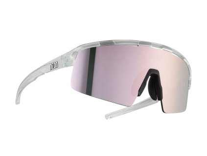 Okuliare ARROW 2.0 SMALL, rámček CRYSTAL SHINY, sklá MIRROR LIGHT PINK CAT 3