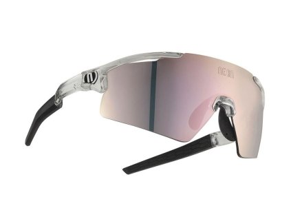 Okuliare NOVA, rámček CRYSTAL SHINY, sklá MIRROR LIGHT PINK CAT 3