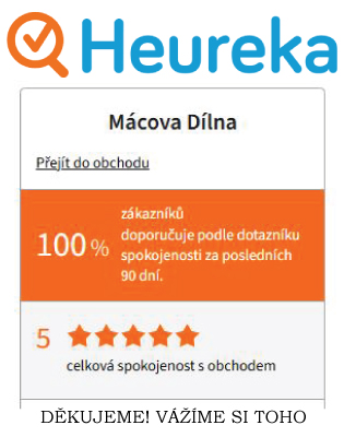 Hodnocení obchodu Mácova Dílna - Heureka
