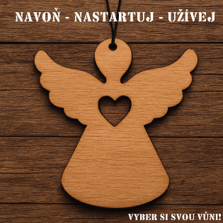 Vůně do auta WoodVibe