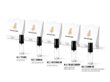 Sada vůní do auta WooDVibe