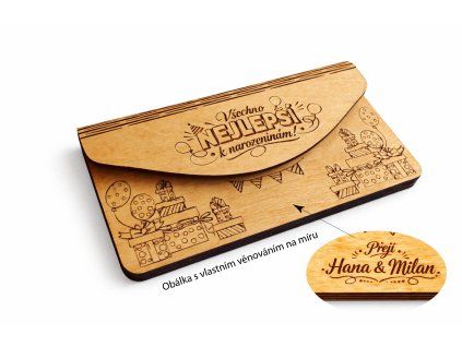 Obálka s věnováním 2