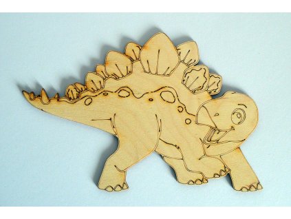 302 1 302 1 drevene omalovanky dinosaurus 21x14cm