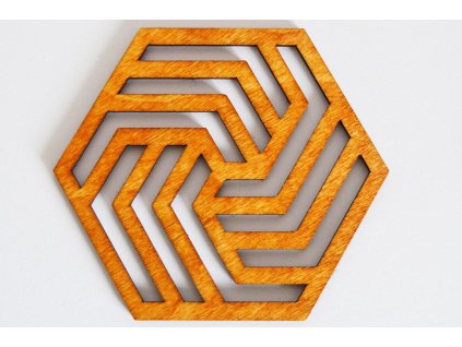 Podtácek hranatý šestihran 10x8,6cm