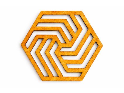 šestihran podtácek