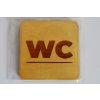 Orientační cedule na dveře (Typ cedulky WC)