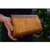 368 6 368 6 celodrevena damska kabelka psanicko barva palisandr 20x12 5x4 5cm