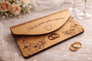 🎁 Originální dřevěné obálky na peníze s magnetem Hledáte hezký a nápaditý způsob, jak darovat peníze? S těmito dřevěnými...