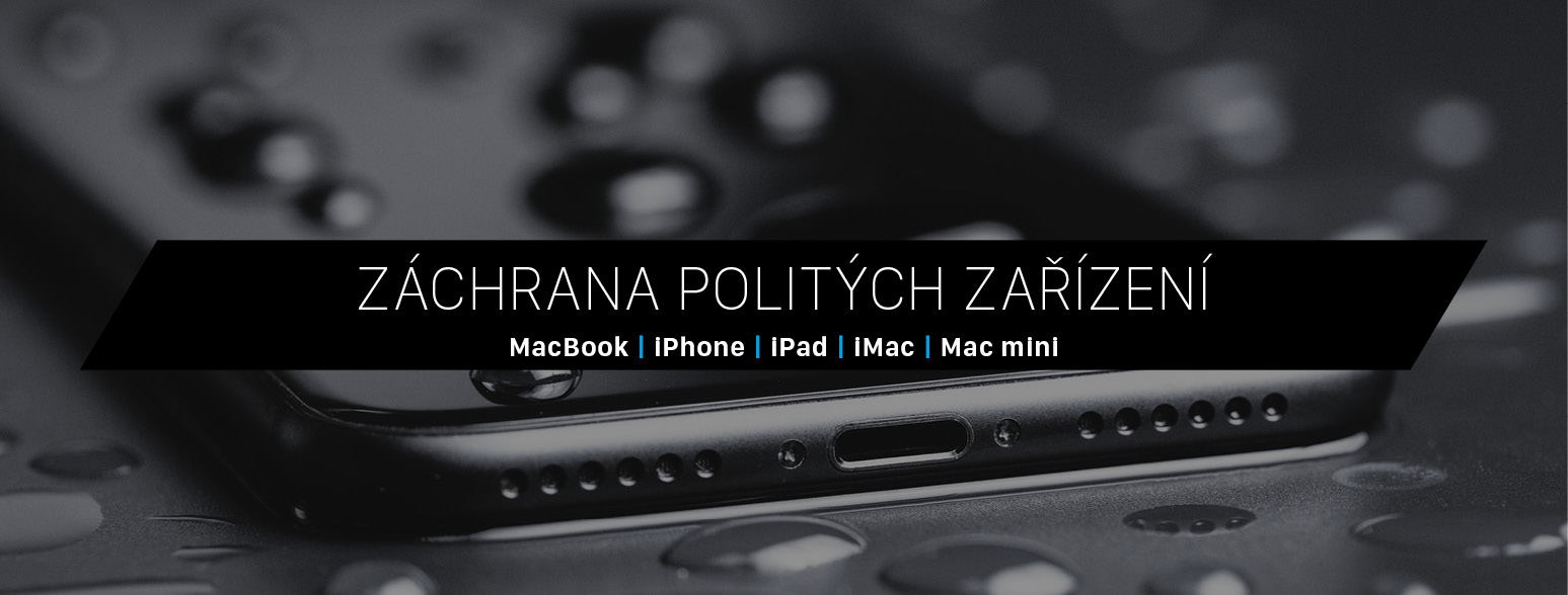 Záchrana politých zařízení