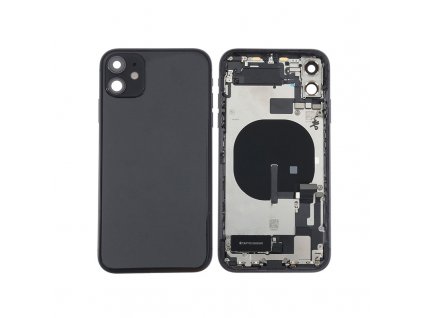 back cover assembled for apple iphone 11 space grey 1