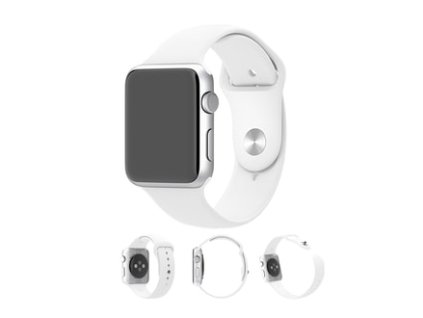 apple watch 42mm 44mm bily