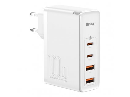 Rychlonabíjecí adaptér GaN2 | 2x USB + 2x USB-C 100W | Baseus