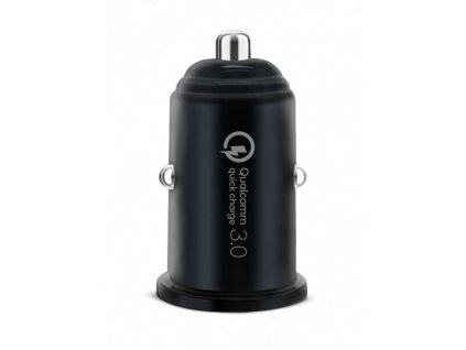 epico mini usb car charger 18w cerna