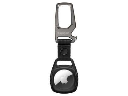 Spigen Rugged Armor, black Apple AirTag 001