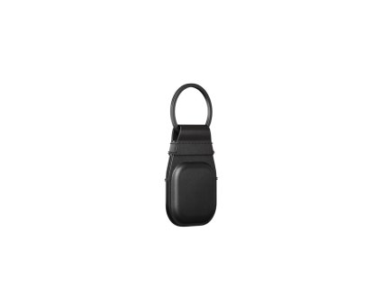 Nomad Leather Keychain, black Apple Airtag 003