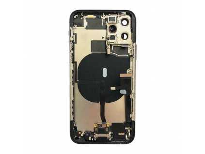 back cover assembled for apple iphone 11 pro max space black