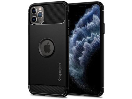 1024001 pouzdro apple iphone 11 pro max spigen rugged armor cerne 01