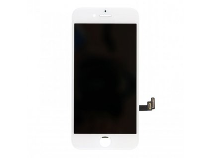 nahradni lcd displej s dotykovym sklem rameckem pro apple iphone 8 top kvalita bily