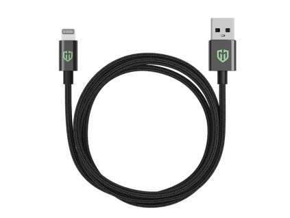 Pletený nylonový kabel | USB-A na Lightning | 1m