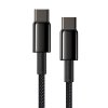 baseus usb c na usb c kabel cerny 2