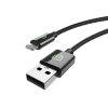 Pletený nylonový kabel | USB-A na Lightning | 1m