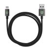 Pletený nylonový kabel | USB-A na Lightning | 1m