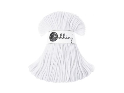 Bobbiny Junior 3 mm - bílá
