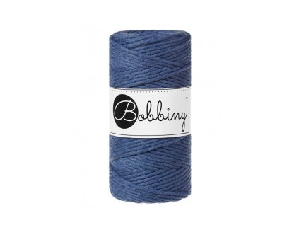 Bobbiny regular 3 mm - jeans