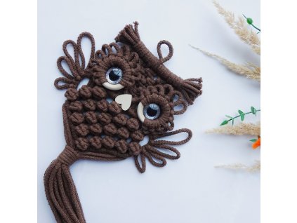 Macramé sova Juliana