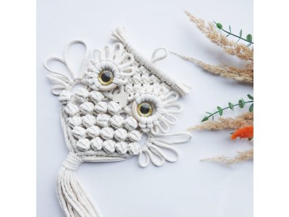 Macramé sova Betty