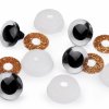 Glitrové oči s pojistkou 20mm